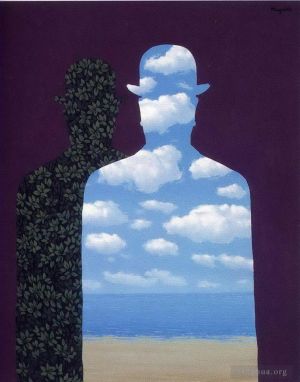 zeitgenössische kunst von Rene Magritte - High Society 1962