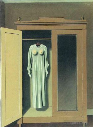 zeitgenössische kunst von Rene Magritte - Hommage an Mack Sennett 1934