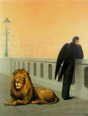 zeitgenössische kunst von Rene Magritte - Heimweh 1940