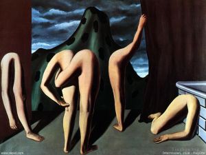 zeitgenössische kunst von Rene Magritte - Pause 1928