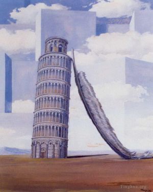 zeitgenössische kunst von Rene Magritte - Erinnerung an eine Reise 1955