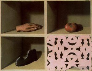 zeitgenössische kunst von Rene Magritte - Eine Nacht Museum 1927