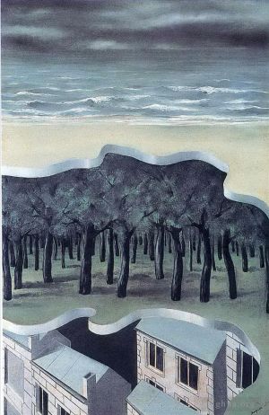 zeitgenössische kunst von Rene Magritte - Populäres Panorama 1926