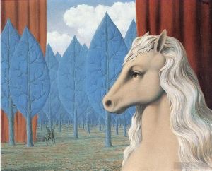 zeitgenössische kunst von Rene Magritte - Reine Vernunft 1948