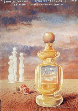Zeitgenössische Malerei - Soir d orage seltsames Parfüm von mem
