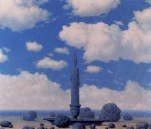 zeitgenössische kunst von Rene Magritte - Souvenir von Reisen