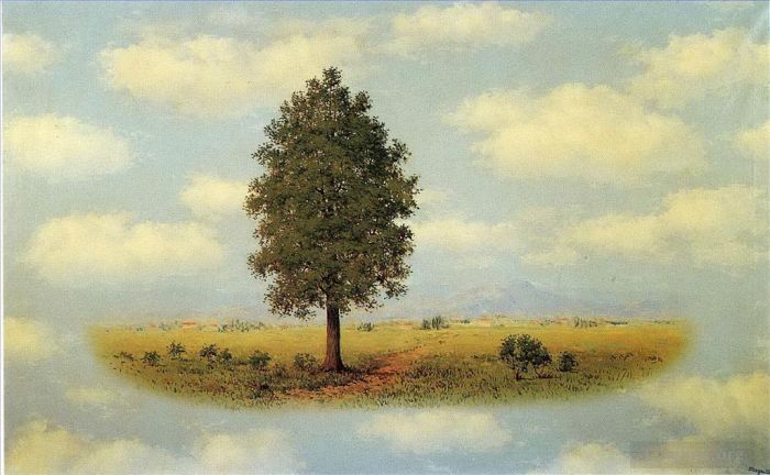 Rene Magritte Andere Malerei - Territorium 1957