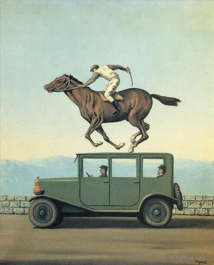 Rene Magritte Andere Malerei - Der Zorn der Götter 1960