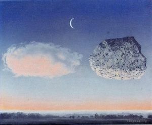 zeitgenössische kunst von Rene Magritte - Die Schlacht an der Argonne 1959