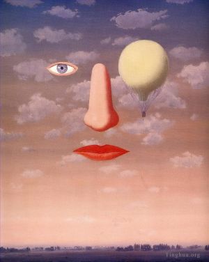 zeitgenössische kunst von Rene Magritte - Die schönen Beziehungen 1967
