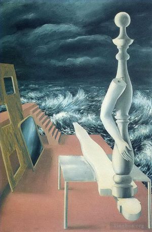 zeitgenössische kunst von Rene Magritte - Die Geburt des Idols 1926