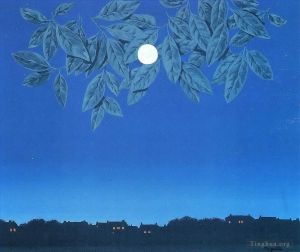 zeitgenössische kunst von Rene Magritte - Die leere Seite 1967