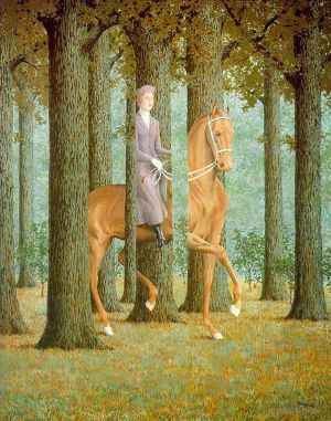 zeitgenössische kunst von Rene Magritte - Die Blankosignatur 1965