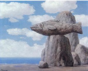 zeitgenössische kunst von Rene Magritte - Die Duldung 1965