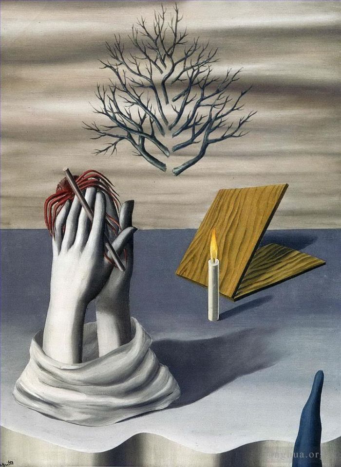 Rene Magritte Andere Malerei - Der Beginn von Cayenne 1926