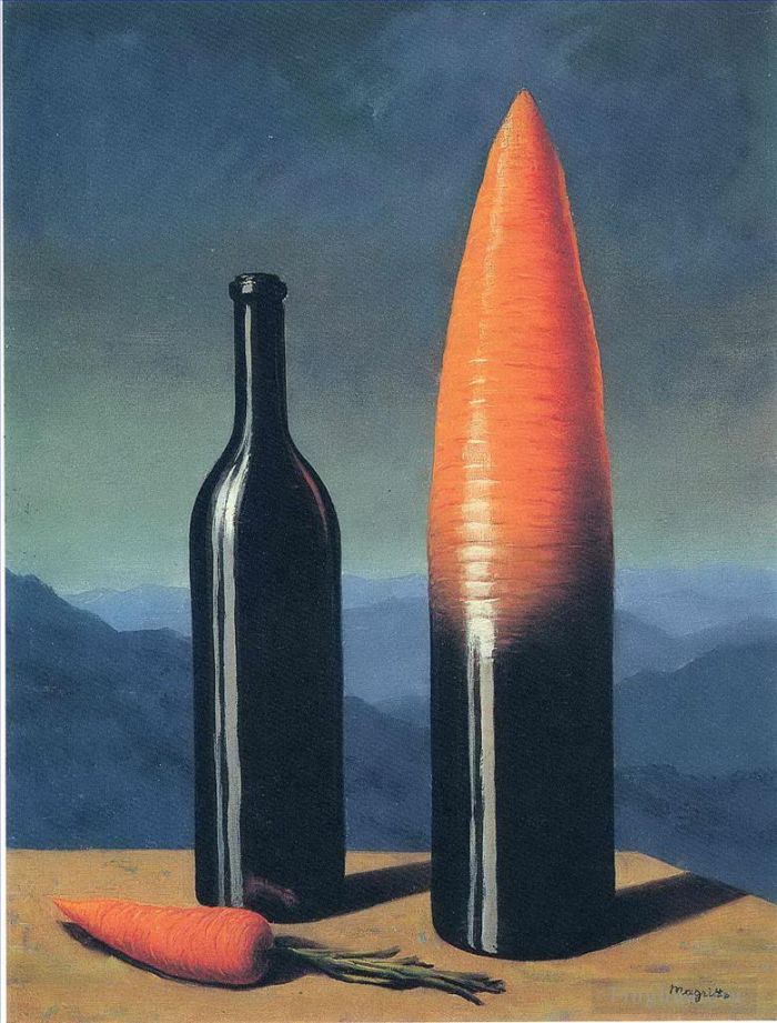 Rene Magritte Andere Malerei - Die Erklärung 1952