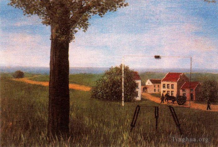 Rene Magritte Andere Malerei - Der schöne Gefangene 1931