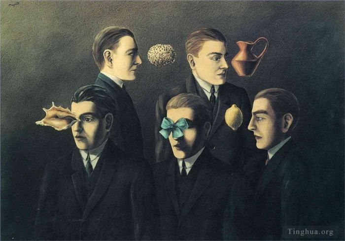 Rene Magritte Andere Malerei - Die bekannten Objekte 1928
