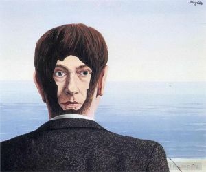 zeitgenössische kunst von Rene Magritte - Das Glashaus 1939