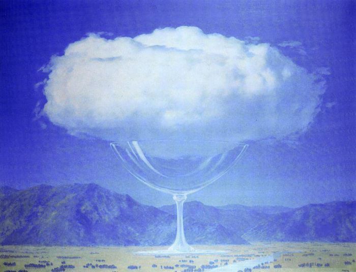 Rene Magritte Andere Malerei - Die Herzensstränge 1960