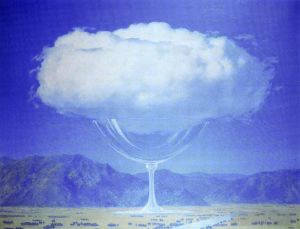 zeitgenössische kunst von Rene Magritte - Die Herzensstränge 1960