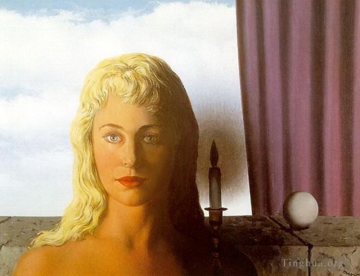 Rene Magritte Andere Malerei - Die unwissende Fee 1950