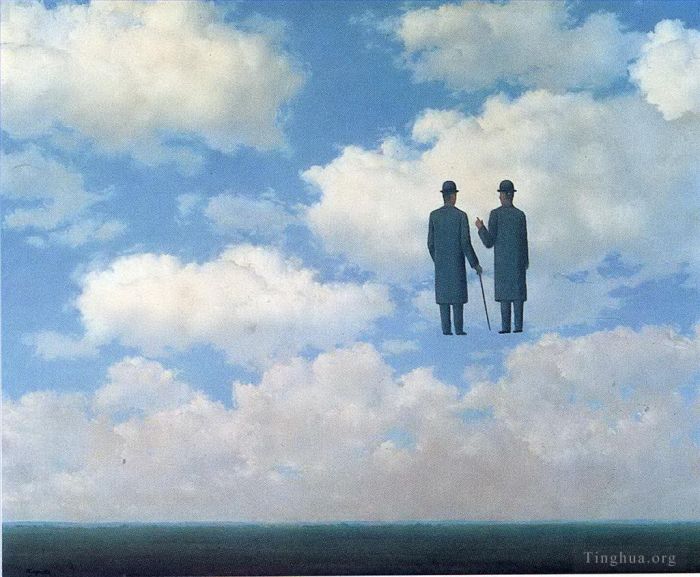 Rene Magritte Andere Malerei - Die unendliche Anerkennung 1963