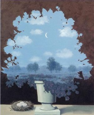 zeitgenössische kunst von Rene Magritte - Das Land der Wunder 1964