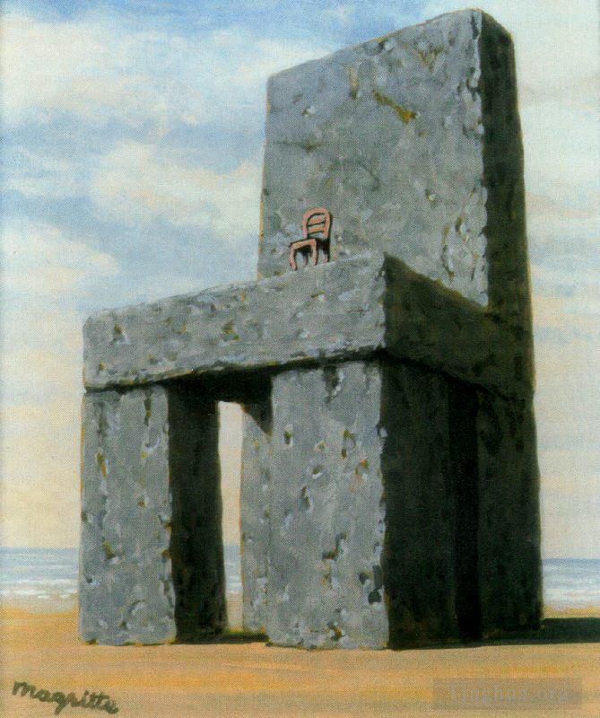 Rene Magritte Andere Malerei - Die Legende der Jahrhunderte 1950