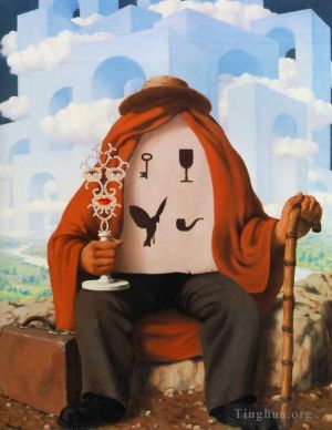 zeitgenössische kunst von Rene Magritte - Der Befreier 1947