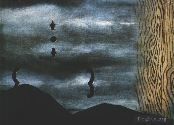 Rene Magritte Andere Malerei - Das Futter des Schlafes 1928