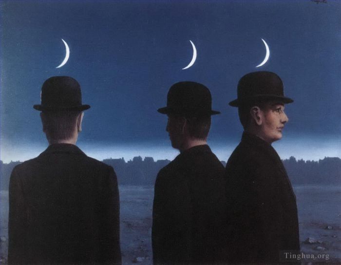 Rene Magritte Andere Malerei - Das Meisterwerk oder die Geheimnisse des Horizonts 1955
