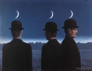 zeitgenössische kunst von Rene Magritte - Das Meisterwerk oder die Geheimnisse des Horizonts 1955