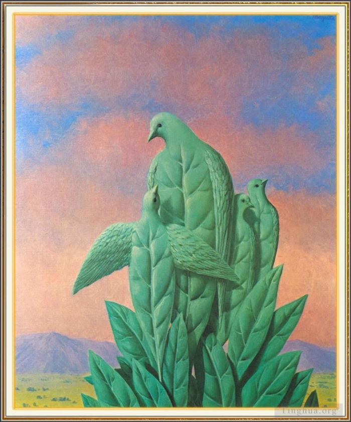 Rene Magritte Andere Malerei - Die natürlichen Gnaden 1963