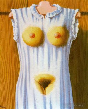 zeitgenössische kunst von Rene Magritte - Die Philosophie im Schlafzimmer 1962