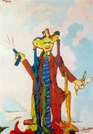 zeitgenössische kunst von Rene Magritte - Der Bildinhalt 1947