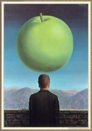 zeitgenössische kunst von Rene Magritte - Die Postkarte 1960