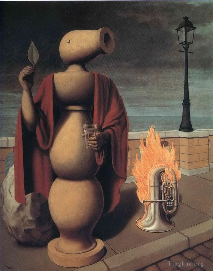 Rene Magritte Andere Malerei - Die Rechte des Menschen 1947