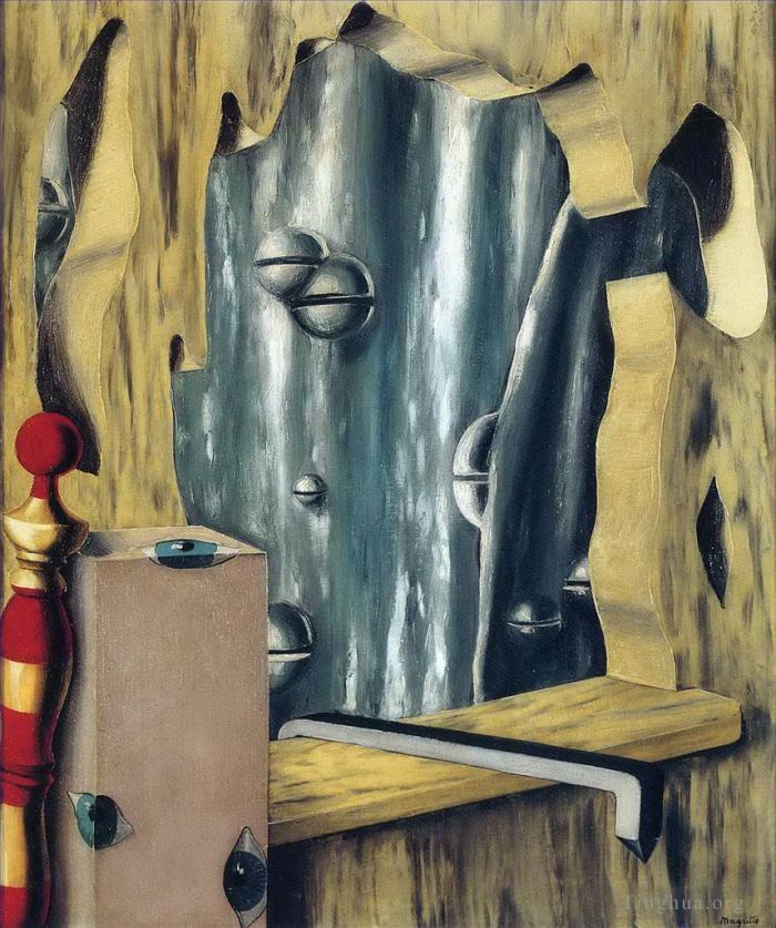 Rene Magritte Andere Malerei - Die Silberlücke 1926