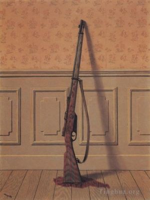 zeitgenössische kunst von Rene Magritte - Der Überlebende 1950