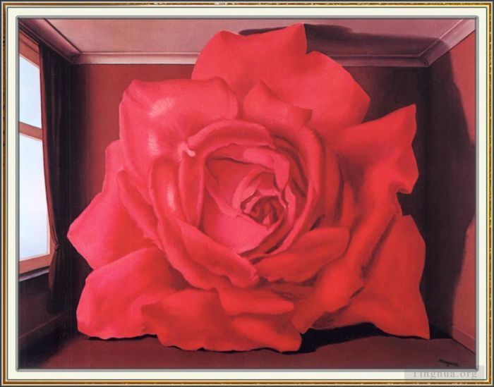 Rene Magritte Andere Malerei - Das Grab der Ringer 1960