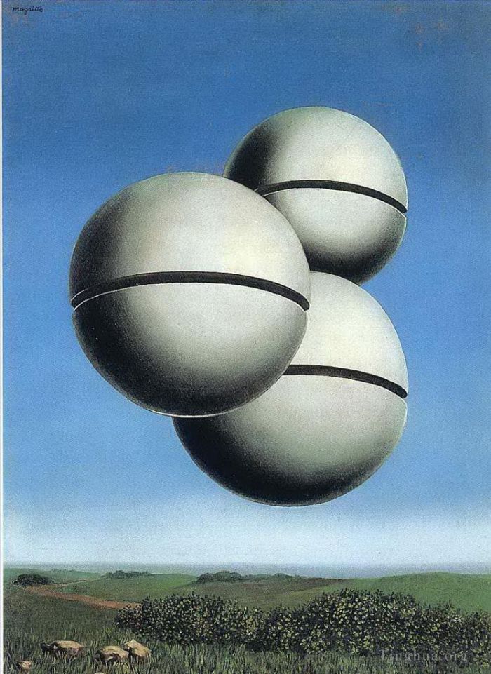 Rene Magritte Andere Malerei - Die Stimme des Weltraums 1928