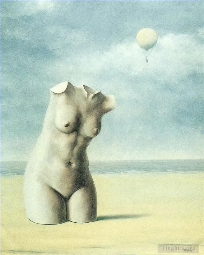 Rene Magritte Andere Malerei - Wenn die Stunde 1965 schlägt