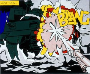 zeitgenössische kunst von Roy Lichtenstein - Scharfe Munition