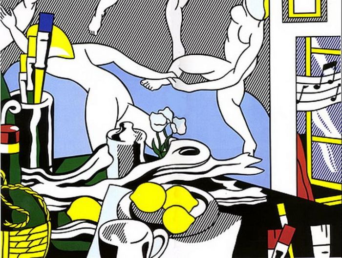 Roy Lichtenstein Andere Malerei - Künstleratelier der Tanz 1974