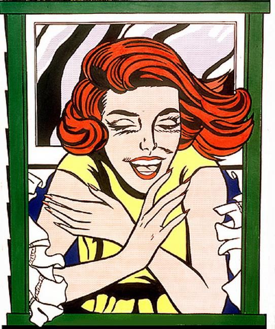 Roy Lichtenstein Andere Malerei - Wandgemälde zur Weltausstellung 1964