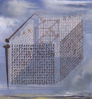 zeitgenössische kunst von Salvador Dali - Ein Vorschlag der Abhandlung über die kubische Form von Juan de Herrera