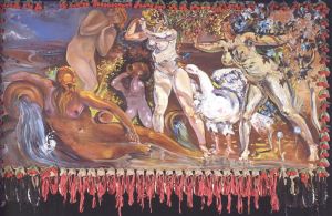 zeitgenössische kunst von Salvador Dali - Allegorie des Frühlings