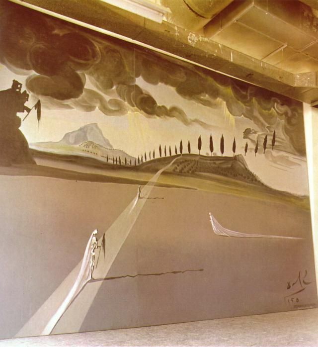 Salvador Dali Ölgemälde - Hintergrund für Don Juan Tenorio