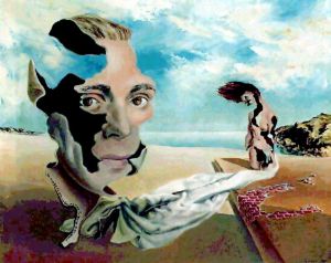 zeitgenössische kunst von Salvador Dali - Ätzend